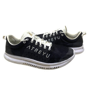 Atreyu Running Shoes Daily Trainer Base Black White Men's Sz 9.5 Women's Sz 11